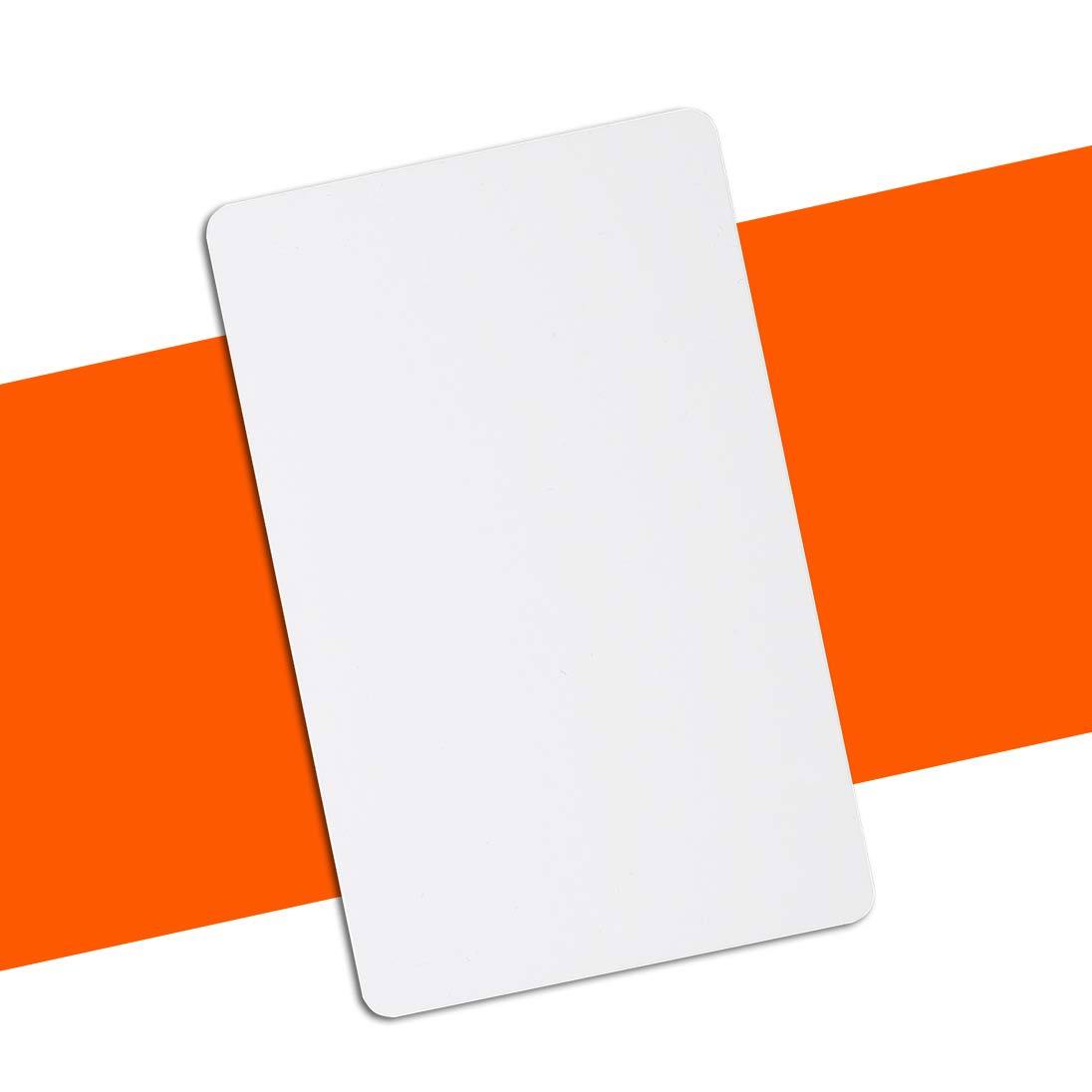 500 Blank White PVC Cards, CR80, 30 Mil, Credit Card Size